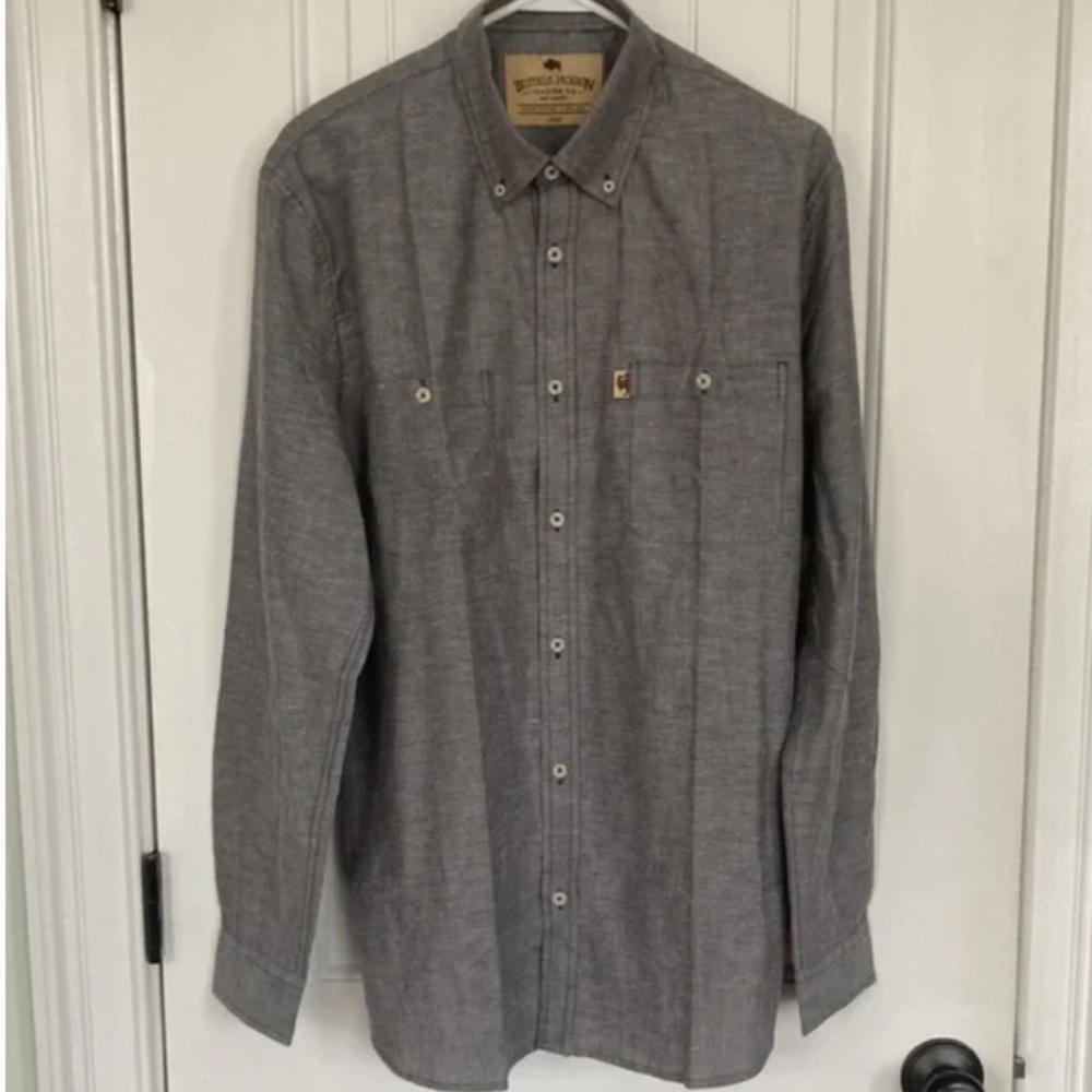 Buffalo Jackson Trading Co. Brand New Men’s button down Shirt 💯 Cotton M